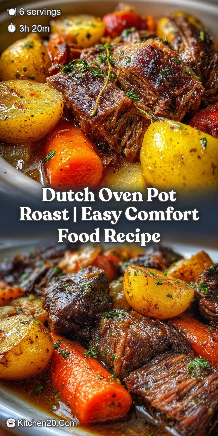 Close-up of fork-tender shredded pot roast with glistening braising liquid and visible strands of tender, savory meat.