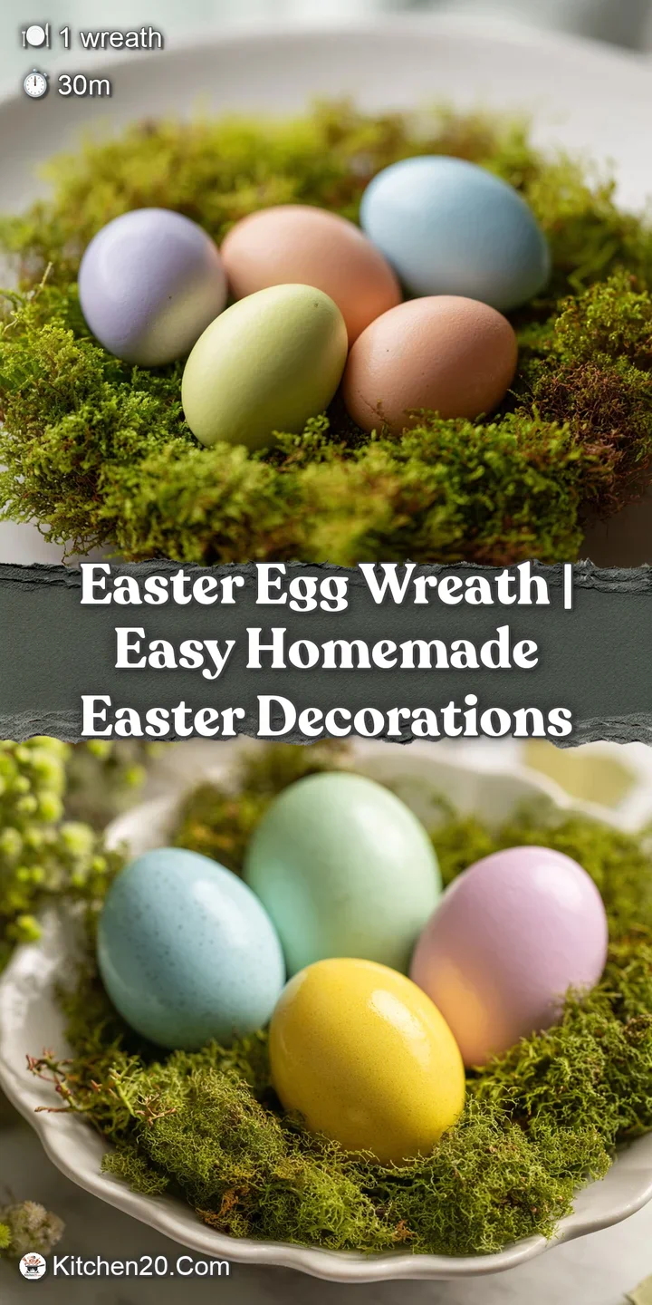 Close-up of smooth, brightly dyed Easter eggs in soft pink and yellow tones nestled against fragrant green rosemary.