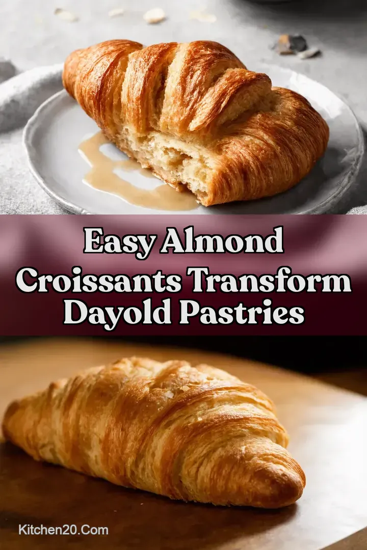 Easy Almond Croissants Transform DayOld Pastries