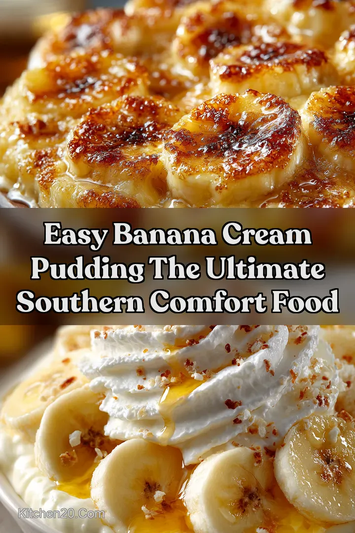 Easy Banana Cream Pudding The Ultimate Southern Comfort Food