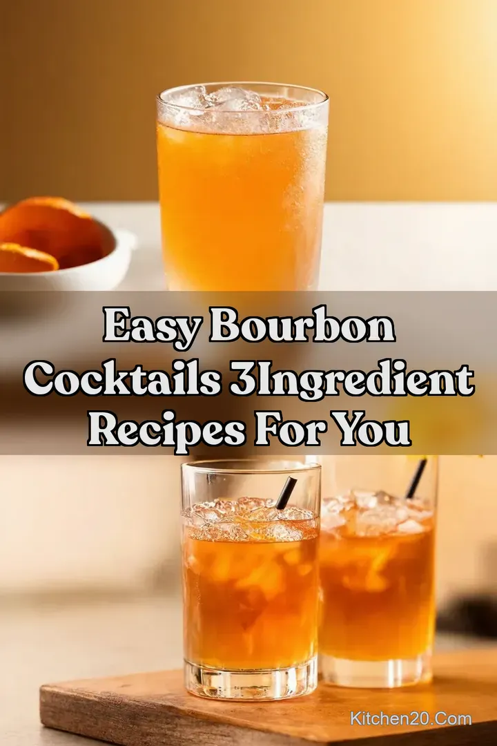 Easy Bourbon Cocktails 3Ingredient Recipes for You