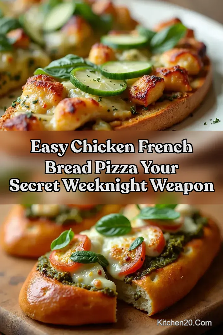 Easy Chicken French Bread Pizza Your Secret Weeknight Weapon