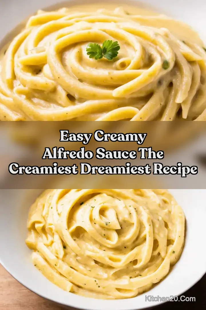 Easy Creamy Alfredo Sauce The Creamiest Dreamiest Recipe : PIN FOR LATER Easy Creamy Alfredo Sauce The Creamiest Dreamiest Recipe