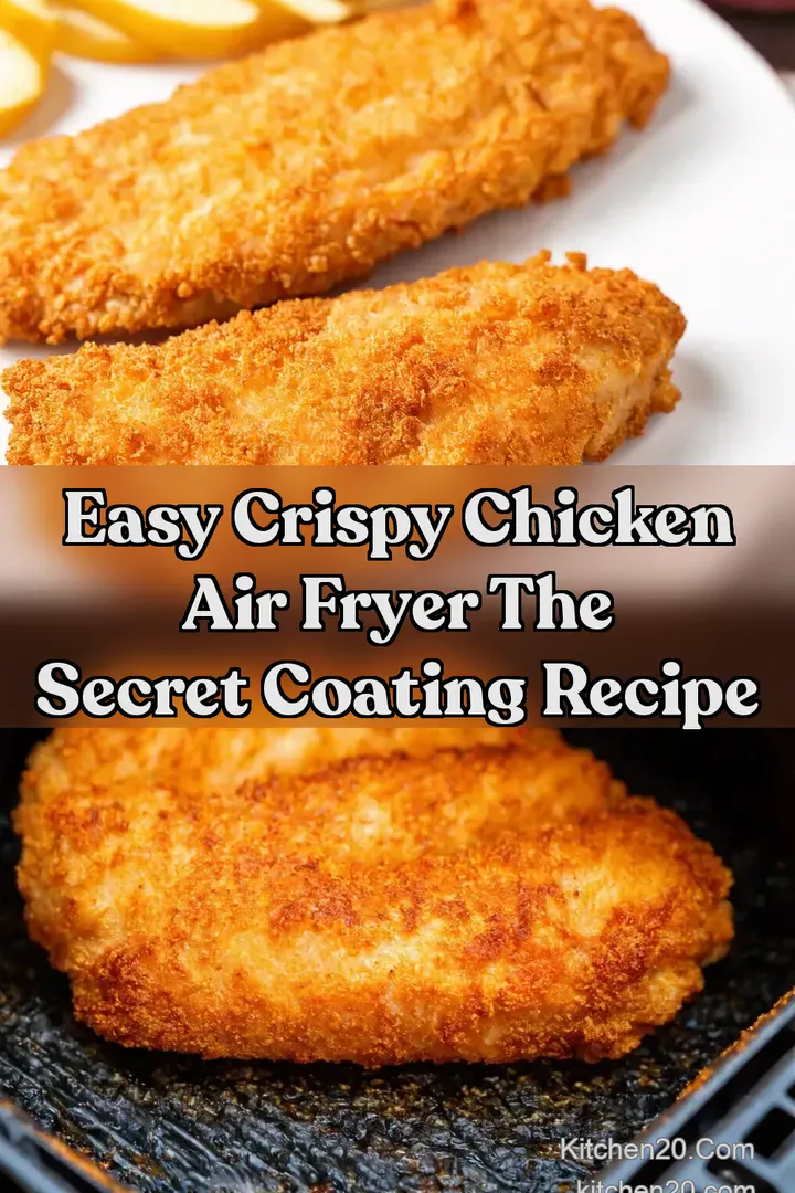 Easy Crispy Chicken Air Fryer The Secret Coating Recipe