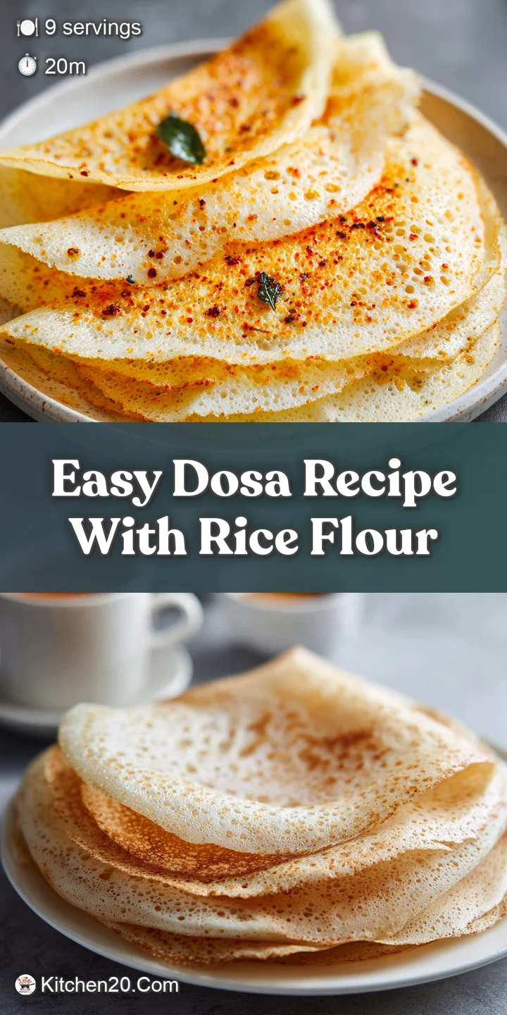 Close-up of a warm, pliable dosa, showcasing its delicate texture and golden color. A glimpse of delicious filling peeks t...