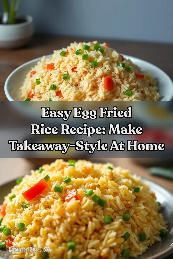 Easy Egg Fried Rice Recipe: Make Takeaway-Style at Home : PIN FOR LATER Easy Egg Fried Rice Recipe: Make Takeaway-Style at Home