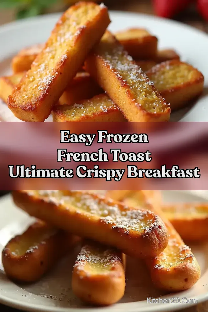 Easy Frozen French Toast Ultimate Crispy Breakfast