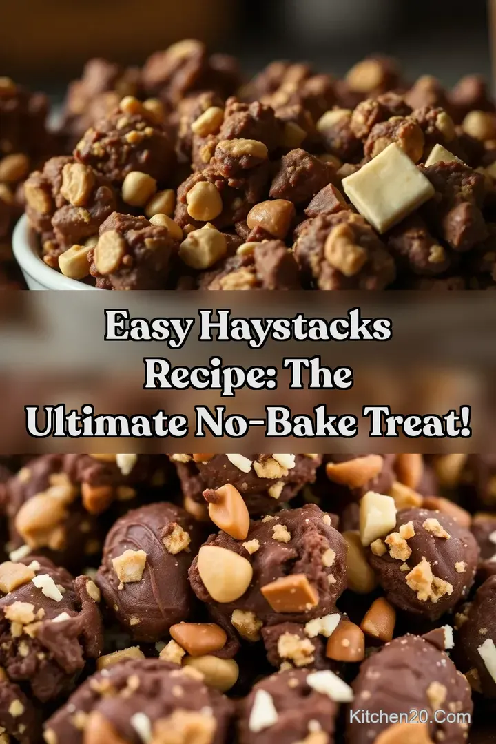 Easy Haystacks Recipe: The Ultimate No-Bake Treat!