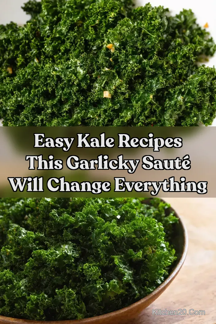 Easy Kale Recipes This Garlicky Sauté Will Change Everything : PIN FOR LATER Easy Kale Recipes This Garlicky Sauté Will Change Everything