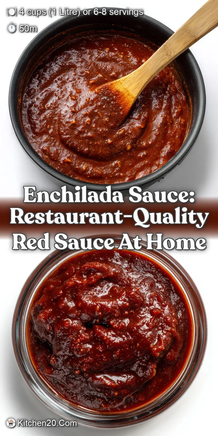 Enchilada Sauce: Restaurant-Quality Red Sauce At Home