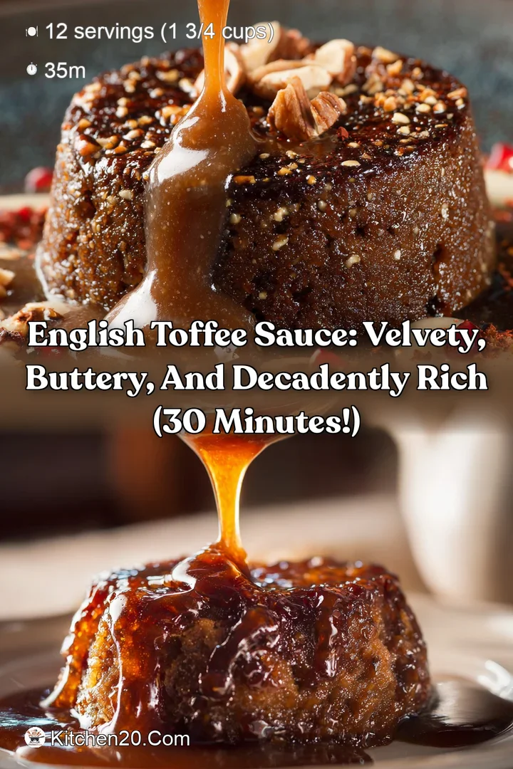 English Toffee Sauce: Velvety Buttery and Decadently Rich (30 Minutes!)