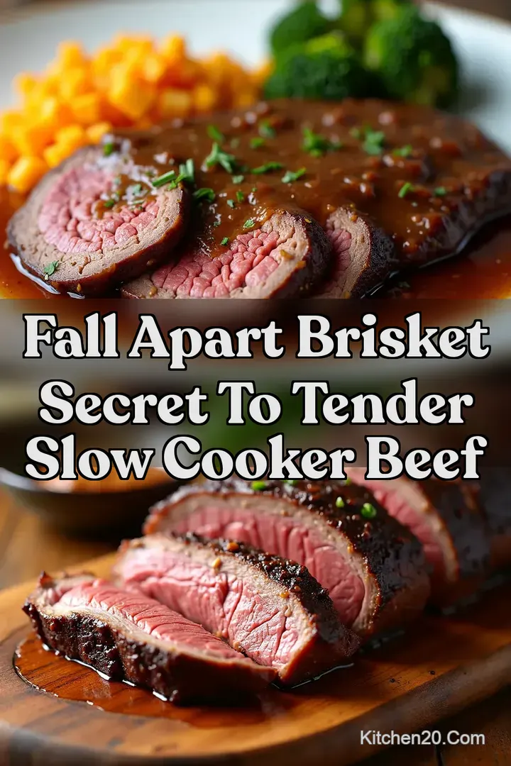 Fall Apart Brisket Secret To Tender Slow Cooker Beef
