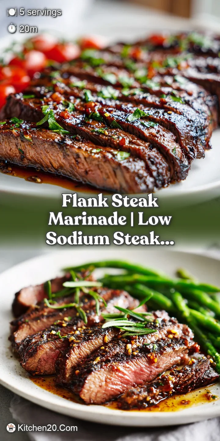 Close-up of perfectly grilled, charred flank steak slices revealing a tender, rosy pink interior and savory marinade.