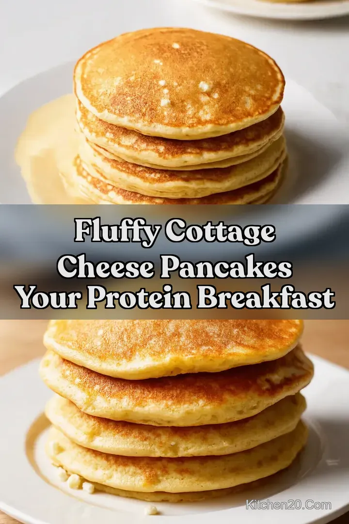Fluffy Cottage Cheese Pancakes Your Protein Breakfast