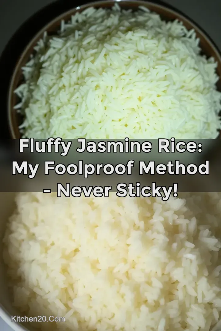 Fluffy Jasmine Rice: My Foolproof Method - Never Sticky!