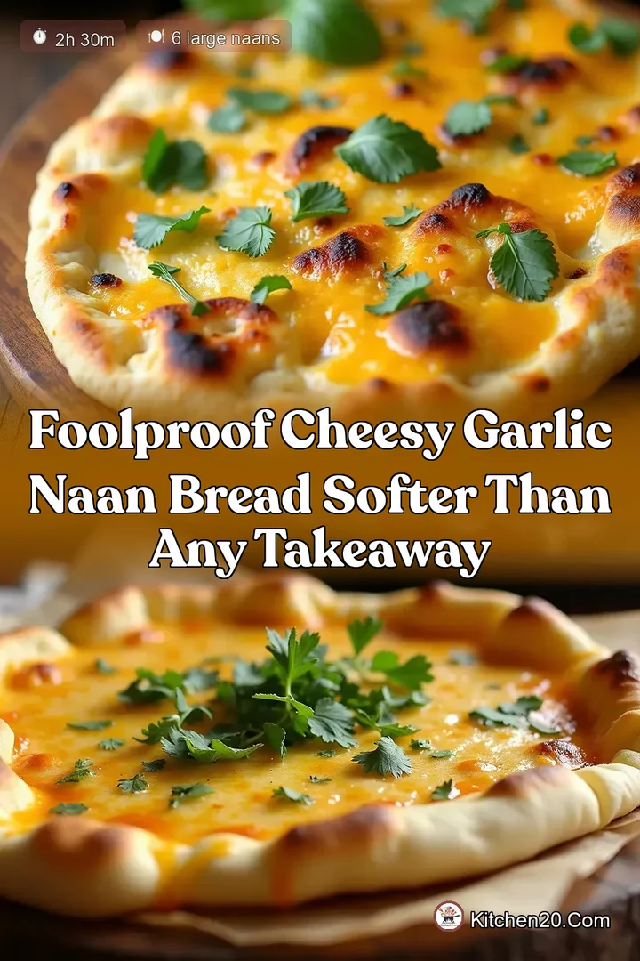 Foolproof Cheesy Garlic Naan Bread Softer Than Any Takeaway