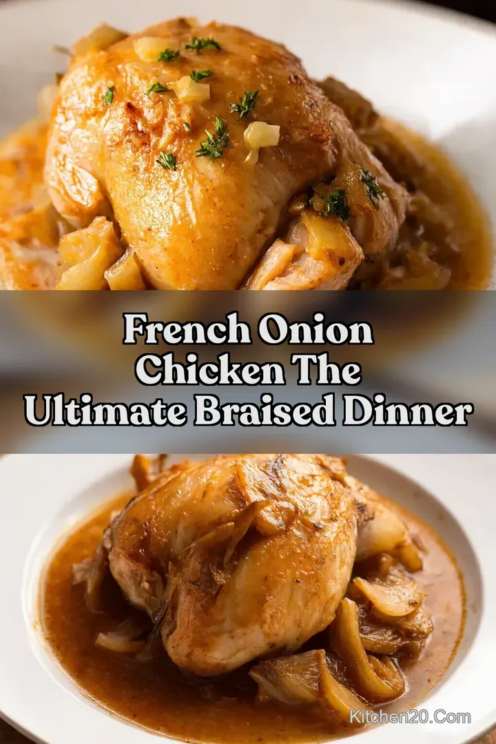 French Onion Chicken The ULTIMATE Braised Dinner