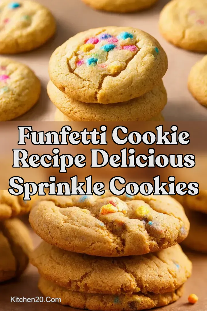 Funfetti Cookie Recipe Delicious Sprinkle Cookies