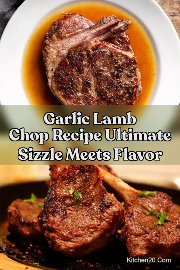 Garlic Lamb Chop Recipe Ultimate Sizzle Meets Flavor