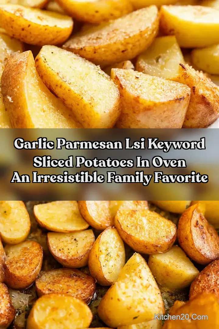 Garlic Parmesan LSI keyword Sliced Potatoes In Oven An Irresistible Family Favorite : PIN FOR LATER Garlic Parmesan LSI keyword Sliced Potatoes In Oven An Irresistible Family Favorite