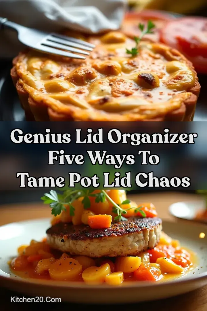 Genius Lid Organizer Five Ways to Tame Pot Lid Chaos