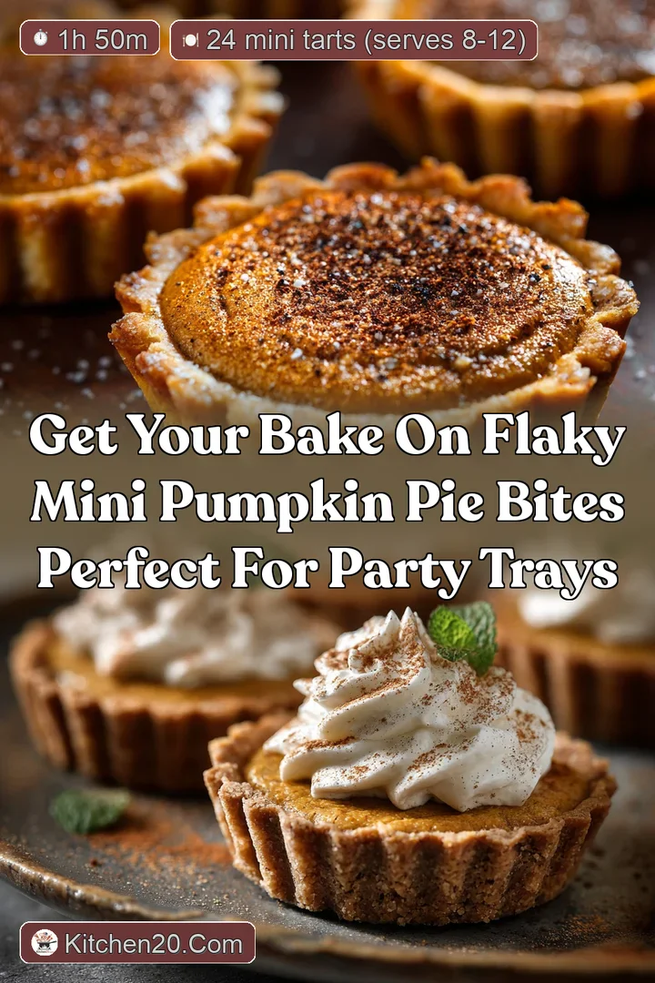 Get Your Bake On Flaky Mini Pumpkin Pie Bites Perfect for Party Trays