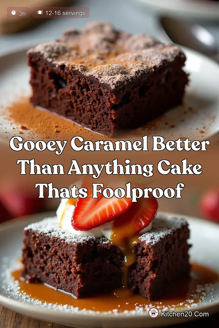 Gooey Caramel Better Than Anything Cake Thats Foolproof