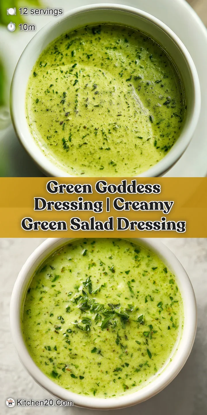 Close-up of a velvety green herb sauce showing a rich, glossy texture with tiny flecks of minced chives.