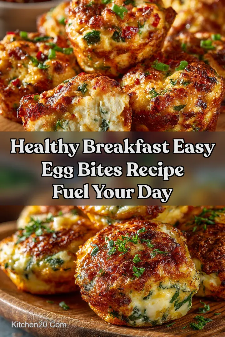Healthy Breakfast Easy Egg Bites Recipe Fuel Your Day