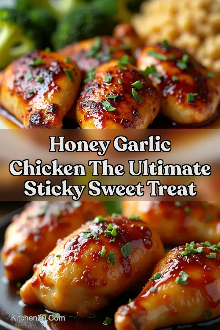 Honey Garlic Chicken The Ultimate Sticky Sweet Treat