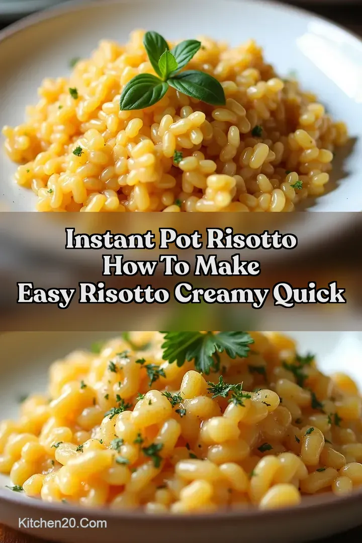 Instant Pot Risotto How To Make Easy Risotto Creamy Quick