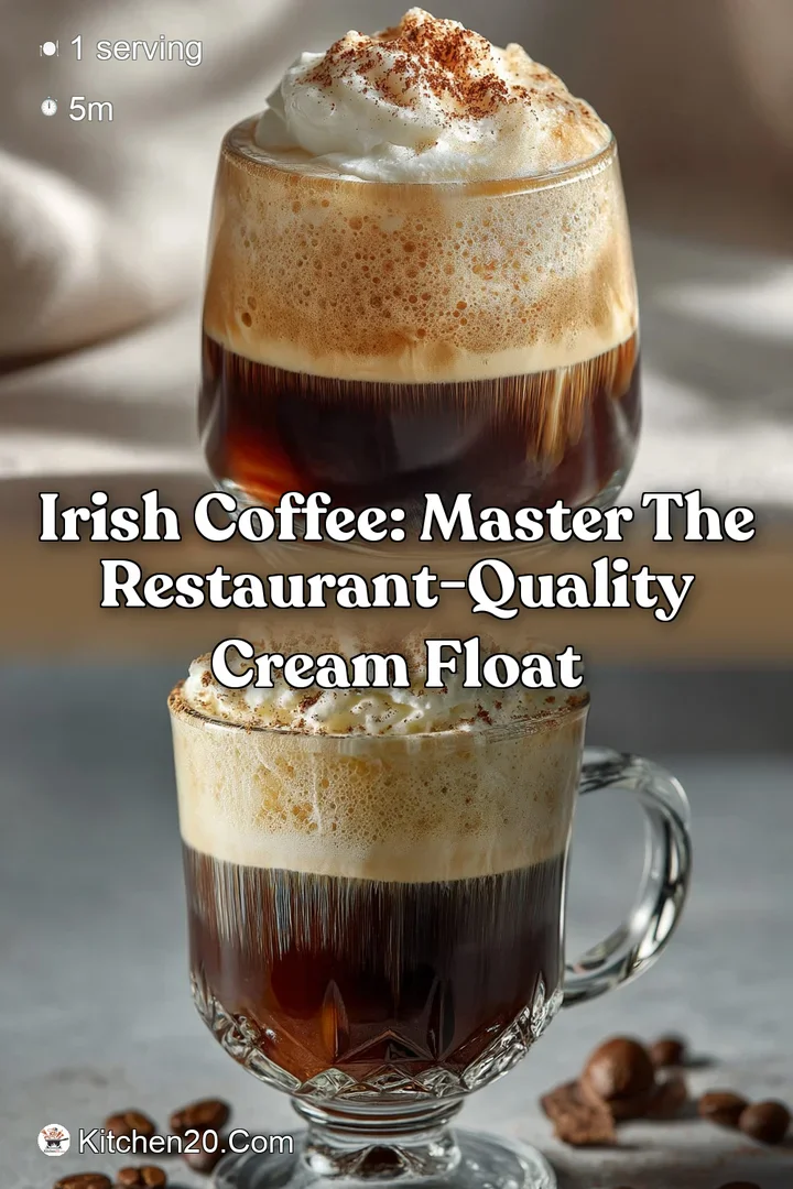 Irish Coffee: Master the Restaurant-Quality Cream Float