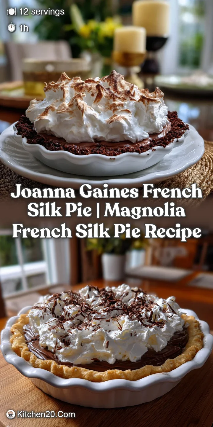 Joanna Gaines French Silk Pie | Magnolia French Silk Pie Recipe