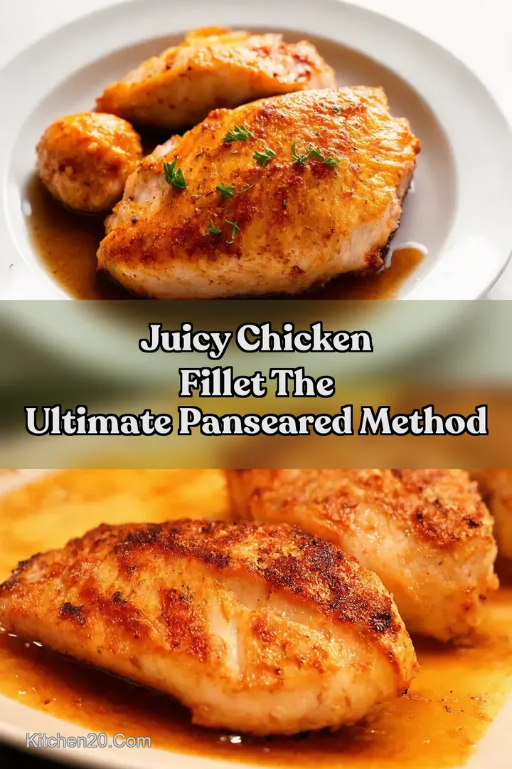 Juicy Chicken Fillet The Ultimate PanSeared Method