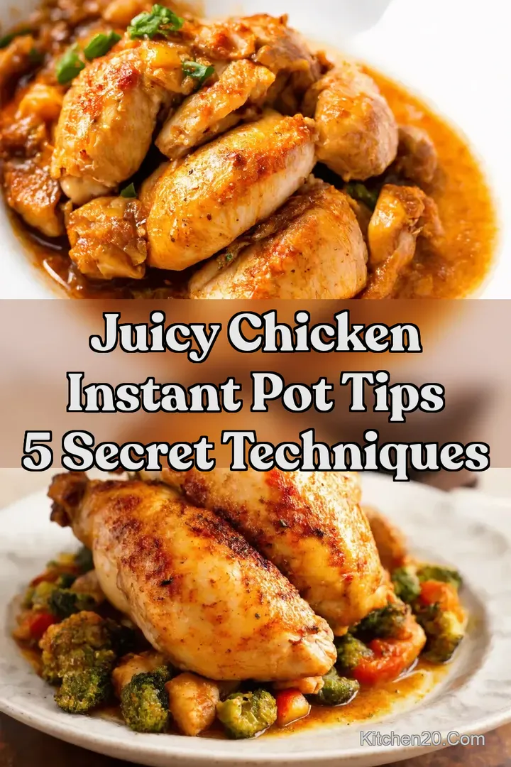 Juicy Chicken Instant Pot Tips 5 Secret Techniques