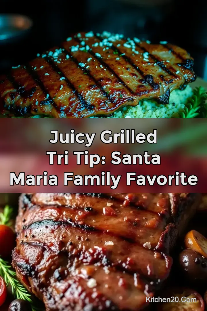 Juicy Grilled Tri Tip: Santa Maria Family Favorite