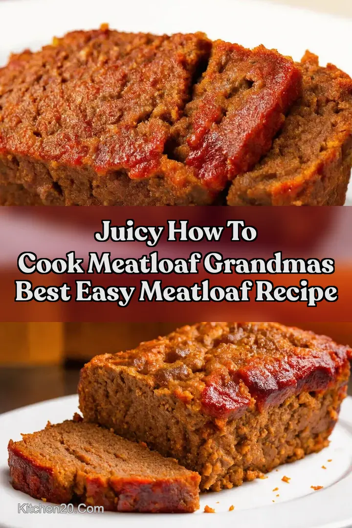 Juicy How To Cook Meatloaf Grandmas Best Easy Meatloaf Recipe : PIN FOR LATER Juicy How To Cook Meatloaf Grandmas Best Easy Meatloaf Recipe