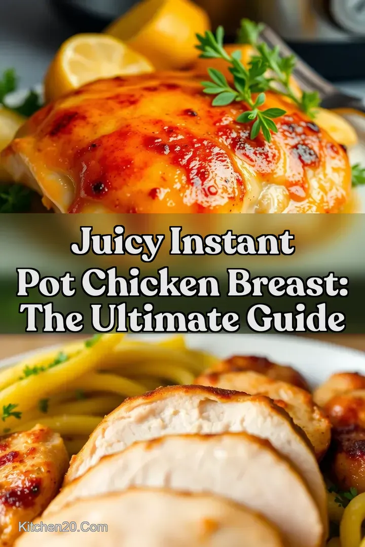 Juicy Instant Pot Chicken Breast: The Ultimate Guide