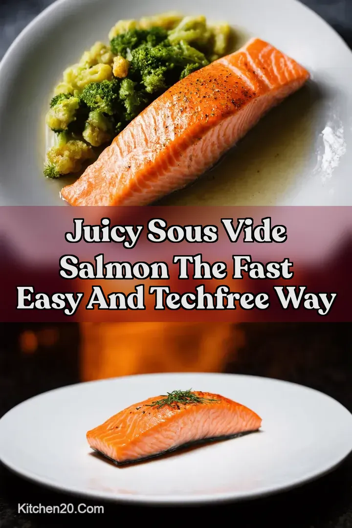 Juicy Sous Vide Salmon The Fast Easy and TechFree Way