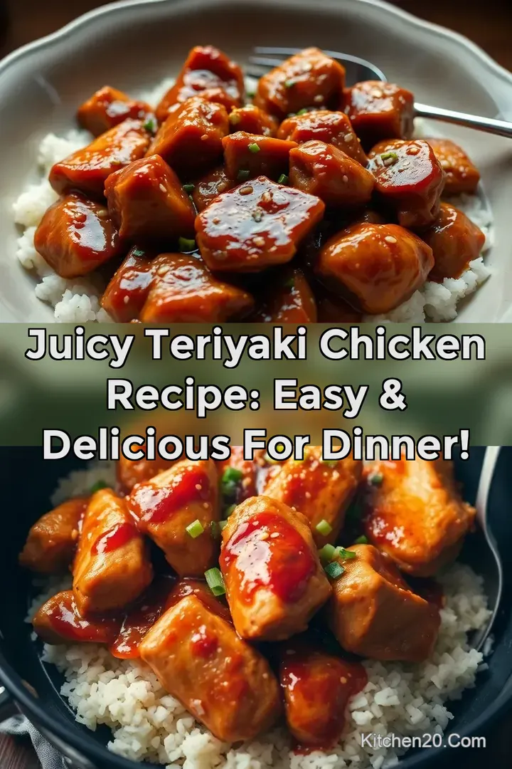 Juicy Teriyaki Chicken Recipe: Easy & Delicious for Dinner!