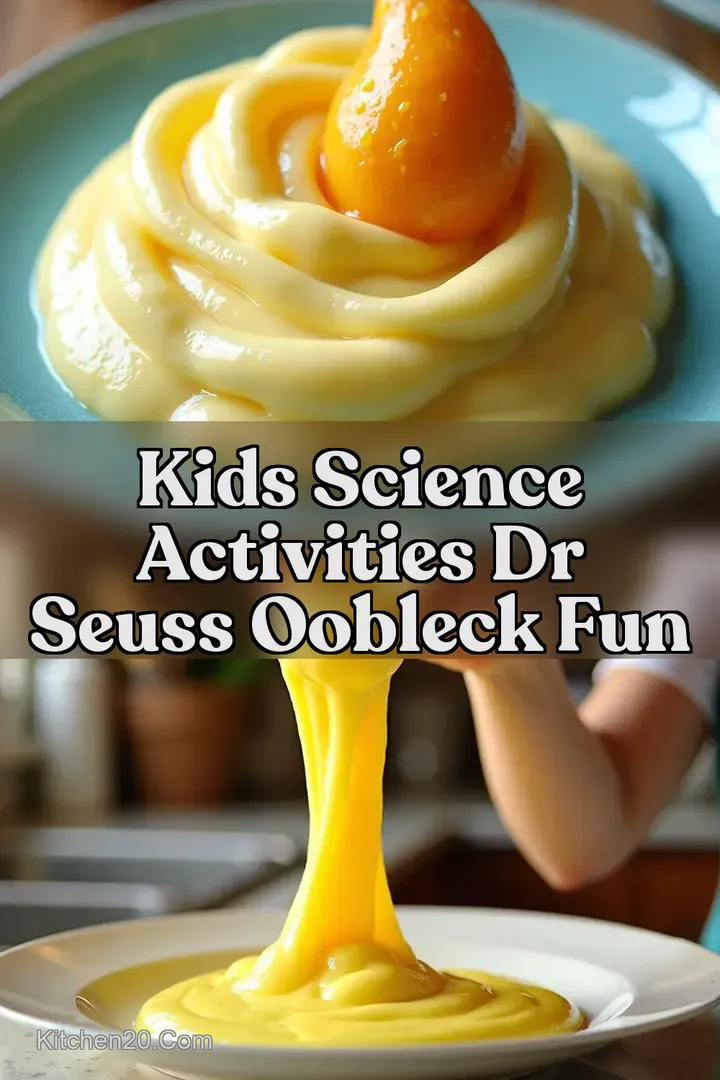 Kids Science Activities Dr Seuss Oobleck Fun