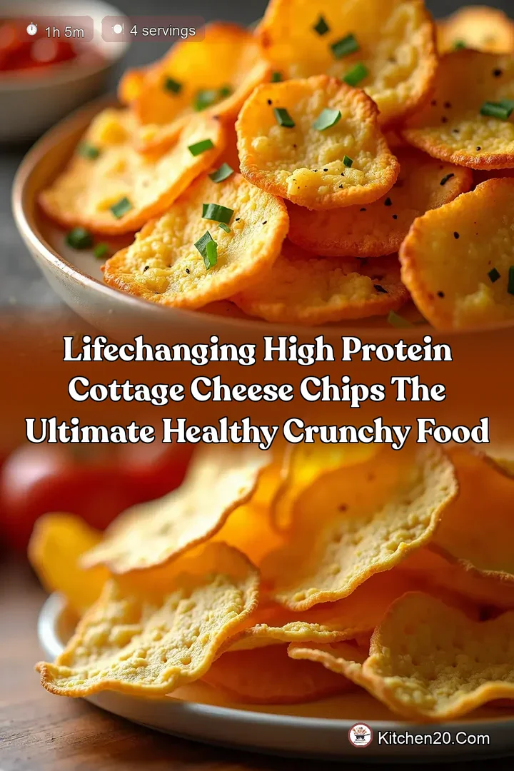 LifeChanging High Protein Cottage Cheese Chips The Ultimate Healthy Crunchy Food