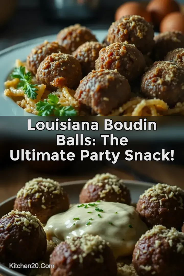Louisiana Boudin Balls: The Ultimate Party Snack!