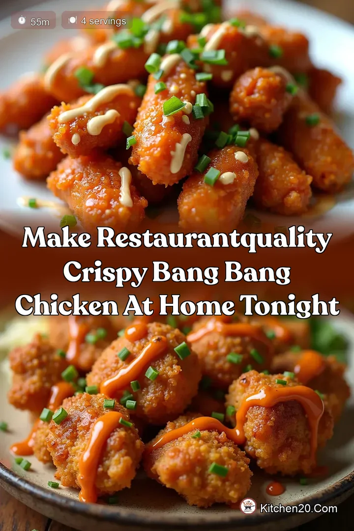 Make RestaurantQuality Crispy Bang Bang Chicken at Home Tonight
