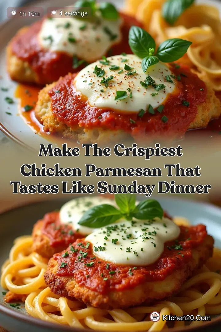 Make the Crispiest Chicken Parmesan That Tastes Like Sunday Dinner