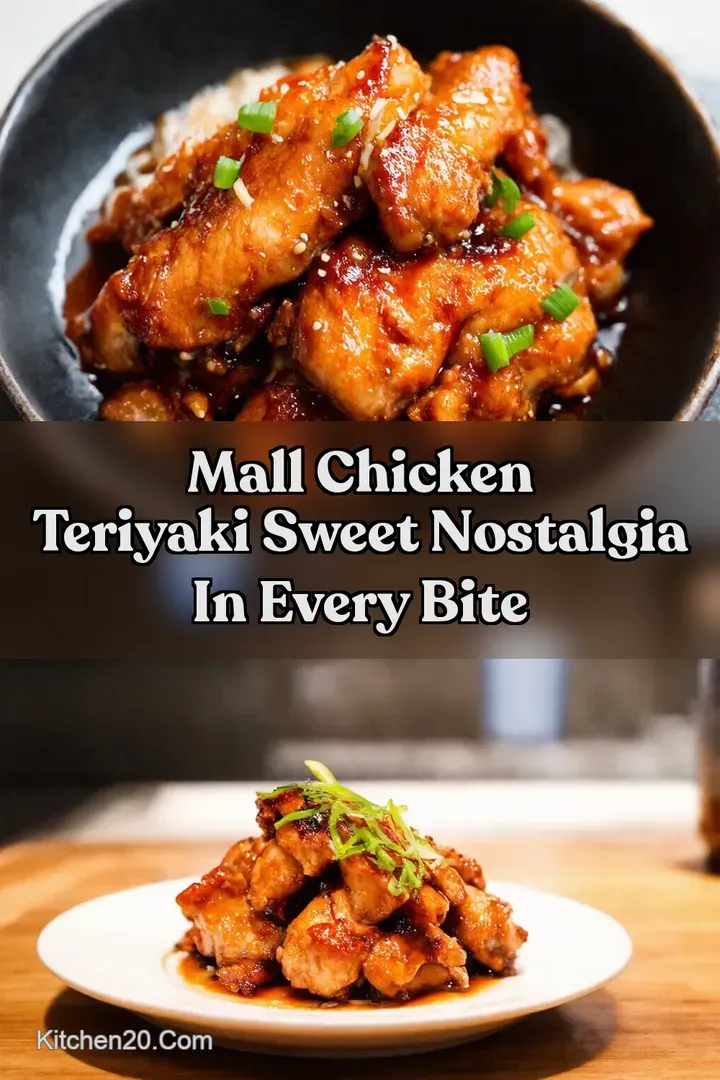 Mall Chicken Teriyaki Sweet Nostalgia in Every Bite