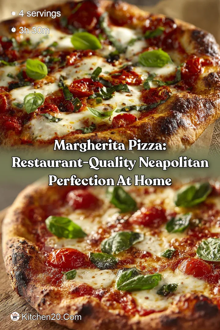 Margherita Pizza: Restaurant-Quality Neapolitan Perfection At Home