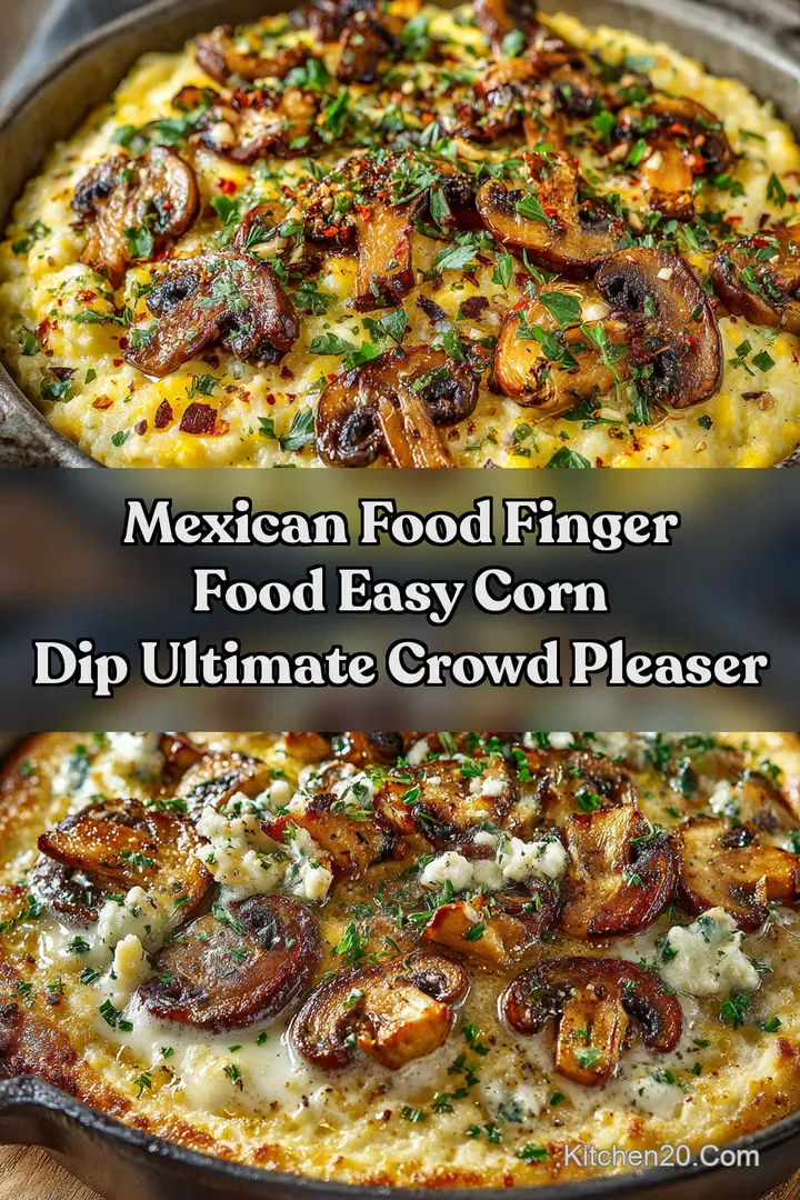 Mexican Food Finger Food Easy Corn Dip Ultimate Crowd Pleaser