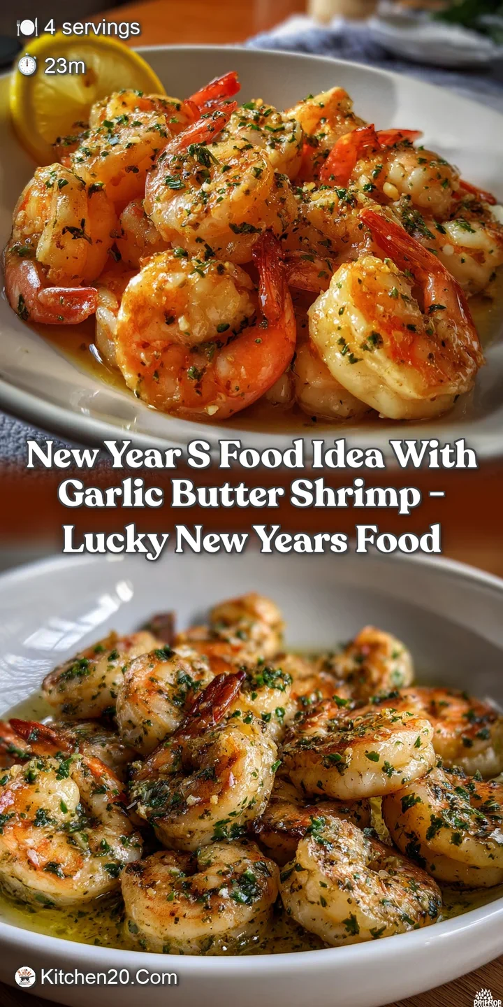 Close-up of succulent shrimp coated in a vibrant, buttery glaze. The light catches to create a visual treat, a perfect app...