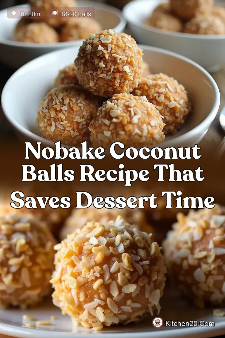 NoBake Coconut Balls Recipe That Saves Dessert Time